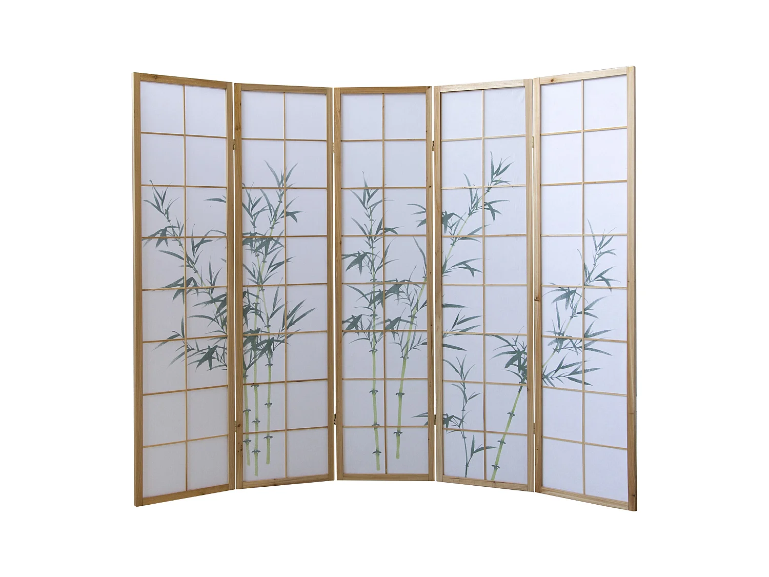 Séparateur de pièce 220x2x175 cm blanc naturel