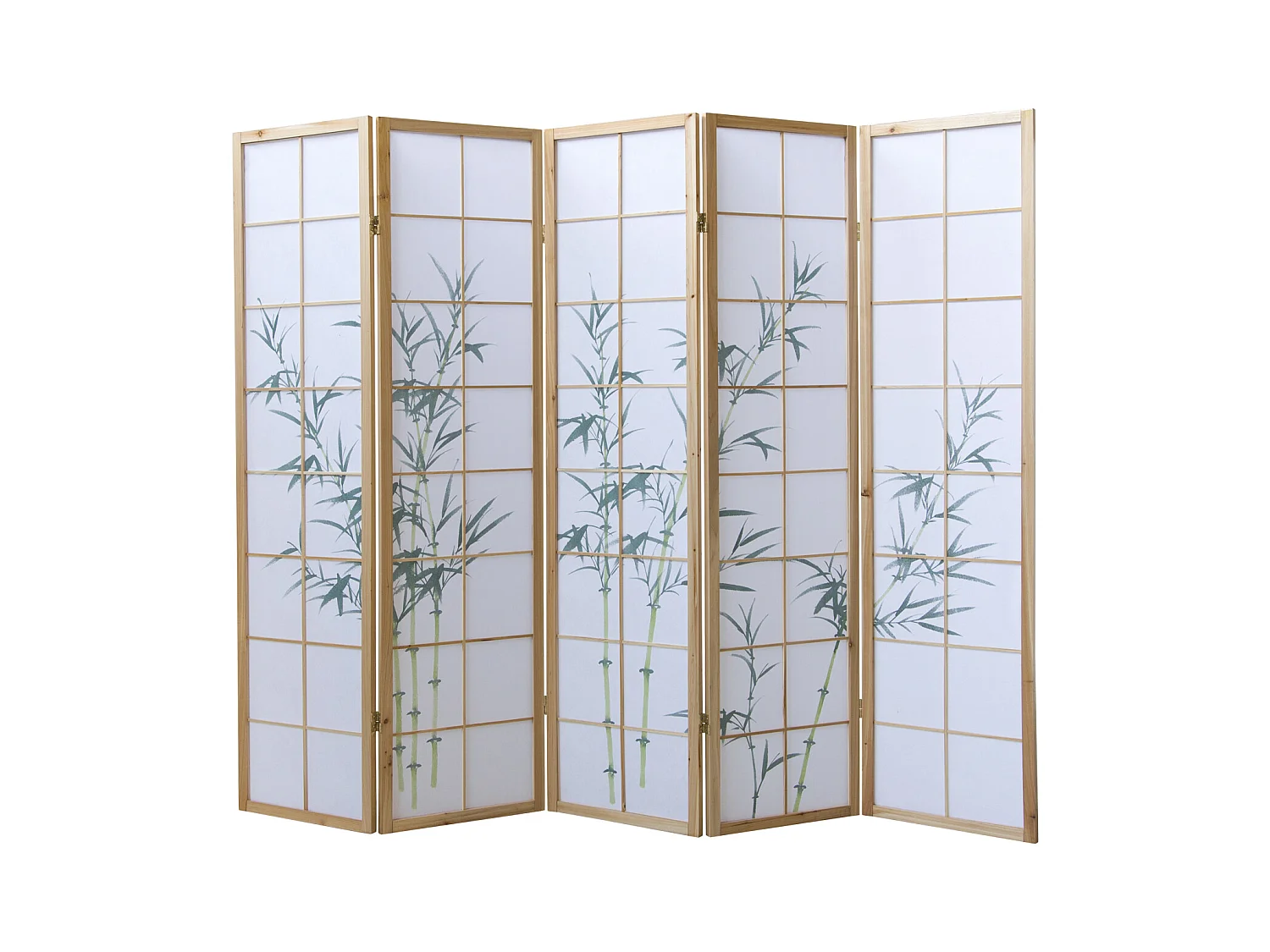 Séparateur de pièce 220x2x175 cm blanc naturel