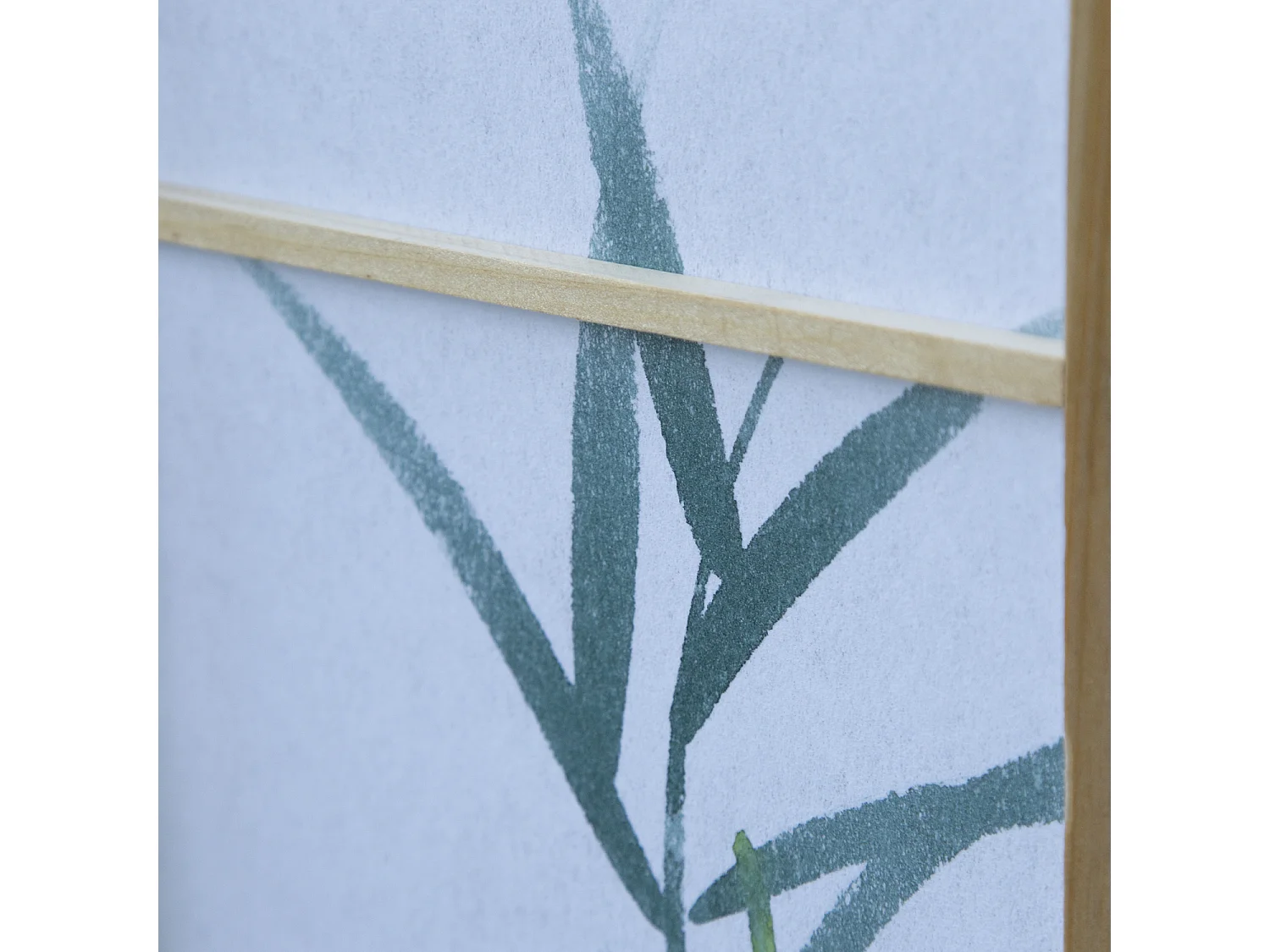 Separador de ambiente 220x2x175 cm blanco natural