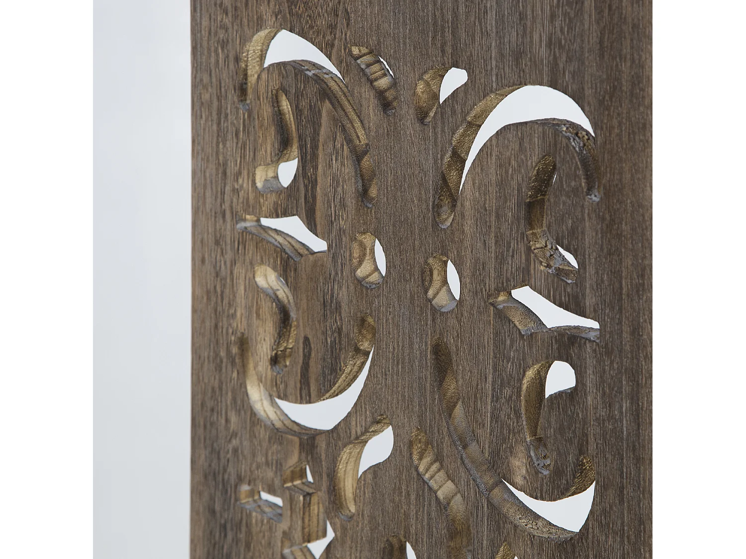 Kamerscheider 170x120x2 cm bruin gewassen houten scheidingswand zichtscherm