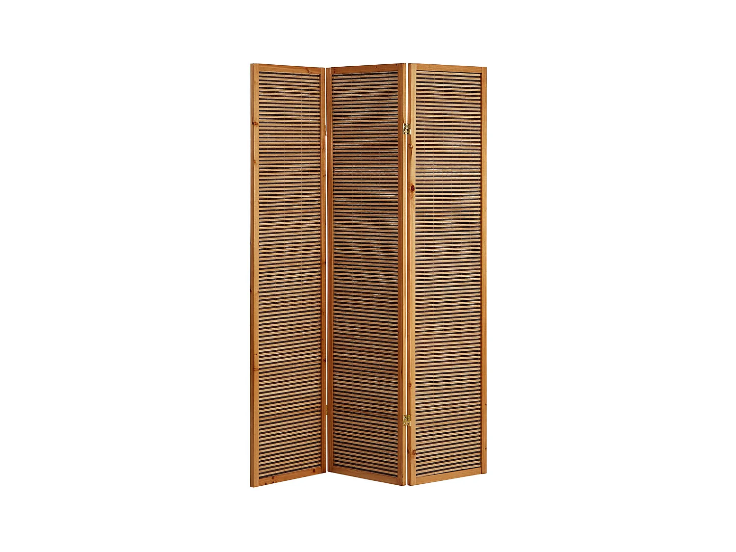 Séparateur de pièce 175x132x2,2 cm Marron