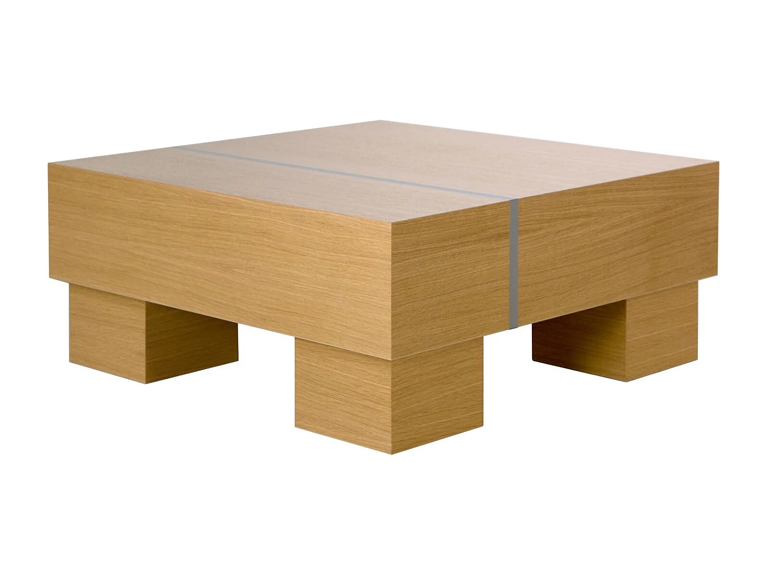 Couchtisch 80x80x35 cm Braun