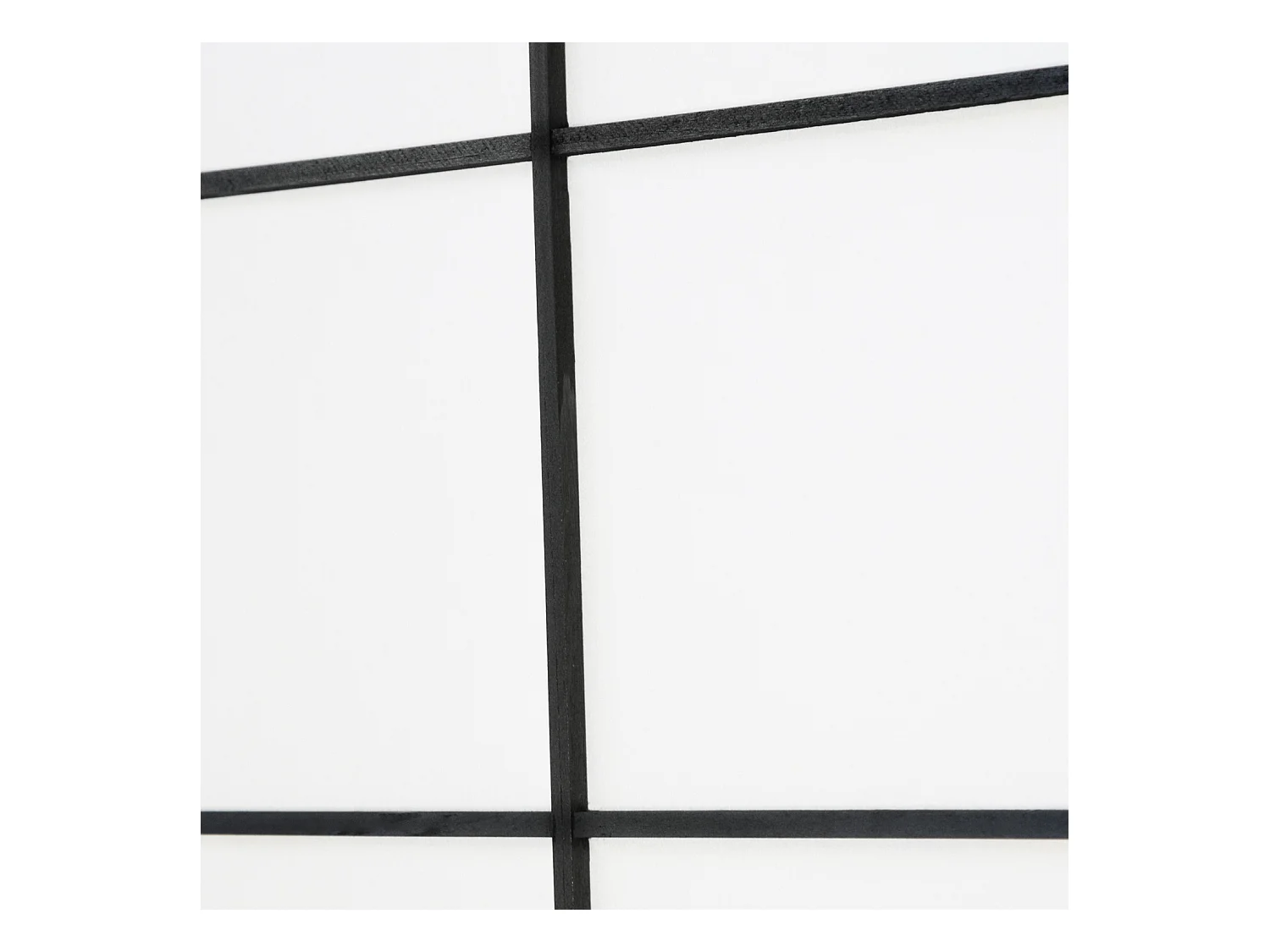 Paravent 175x220x2,2 cm noir Shoji