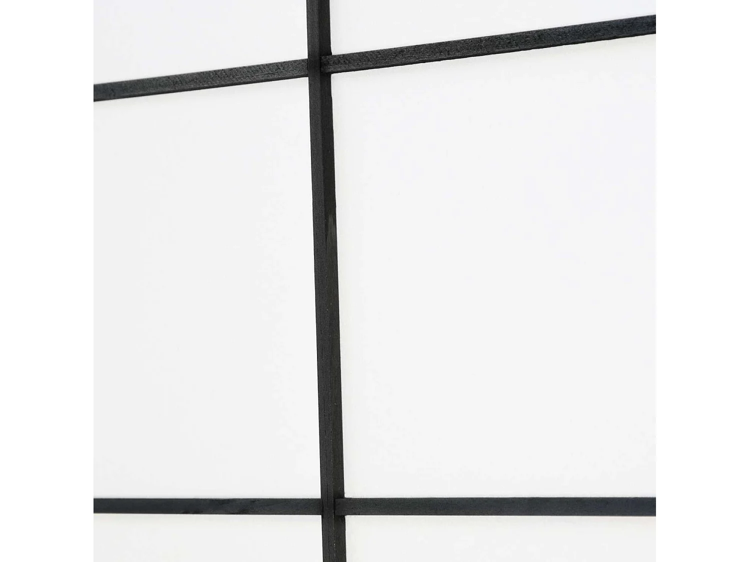 Biombo 175x220x2.2 cm negro Shoji