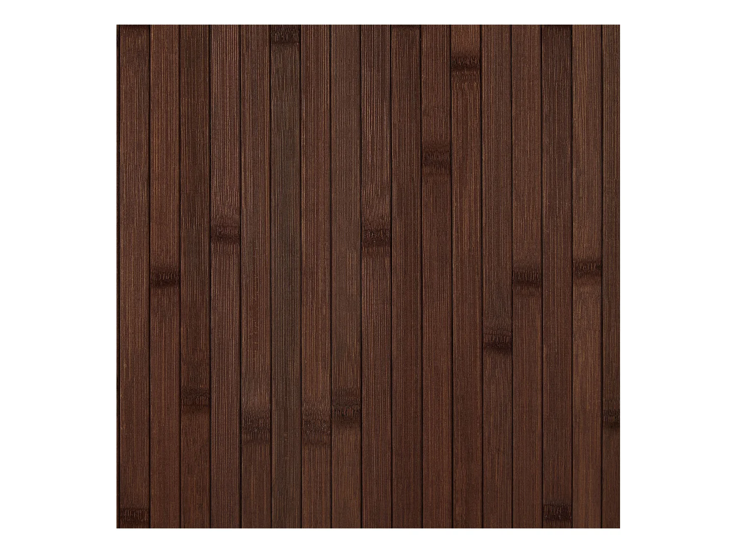Paravent 200x250 cm Marron Foncé en Bambou