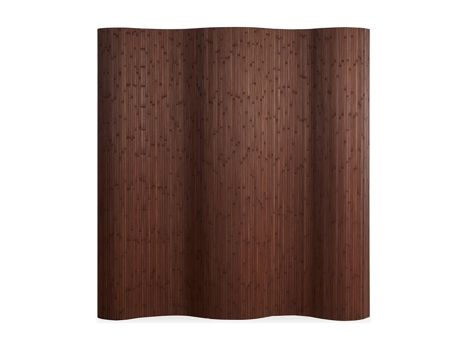 Kamerscheider 200x250 cm Donkerbruin Bamboe