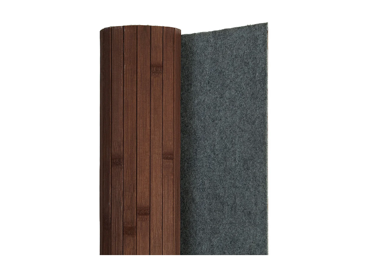 Kamerscheider 200x250 cm Donkerbruin Bamboe