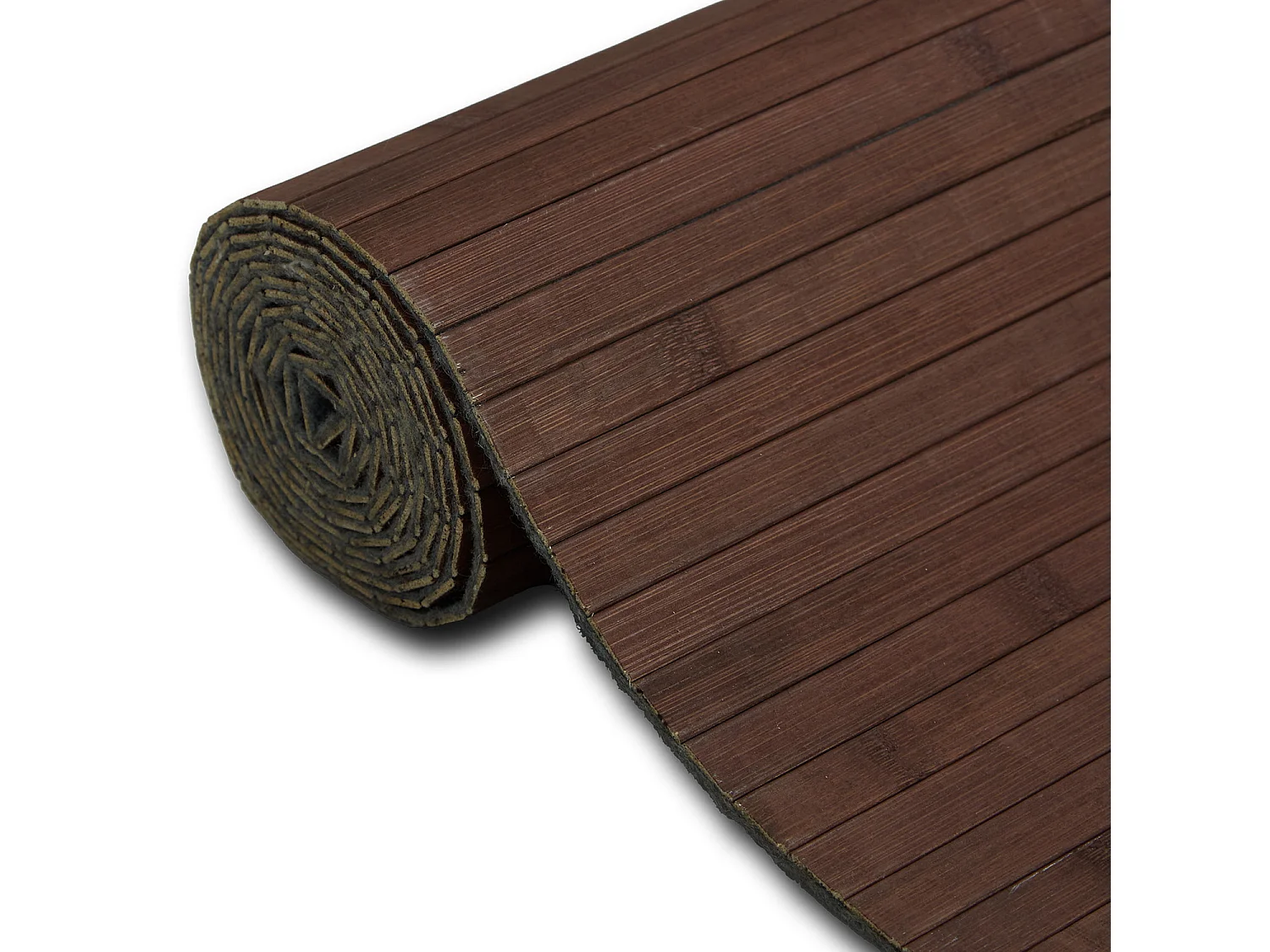 Kamerscheider 200x250 cm Donkerbruin Bamboe