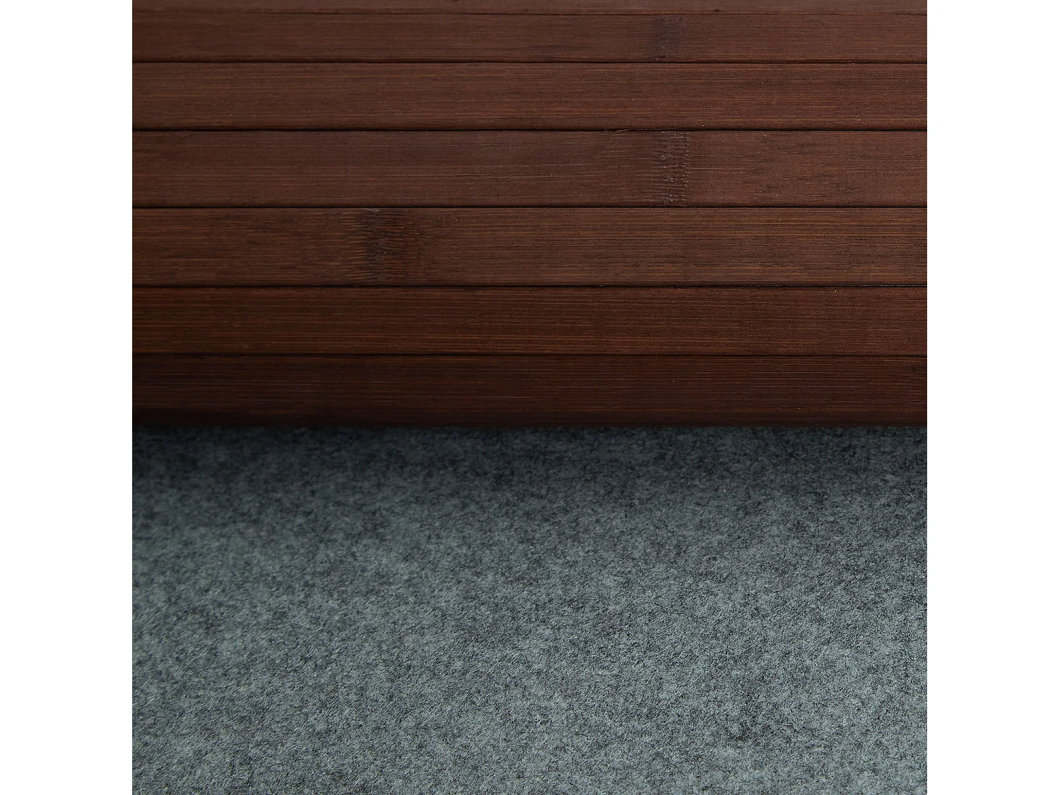 Kamerscheider 200x250 cm Donkerbruin Bamboe