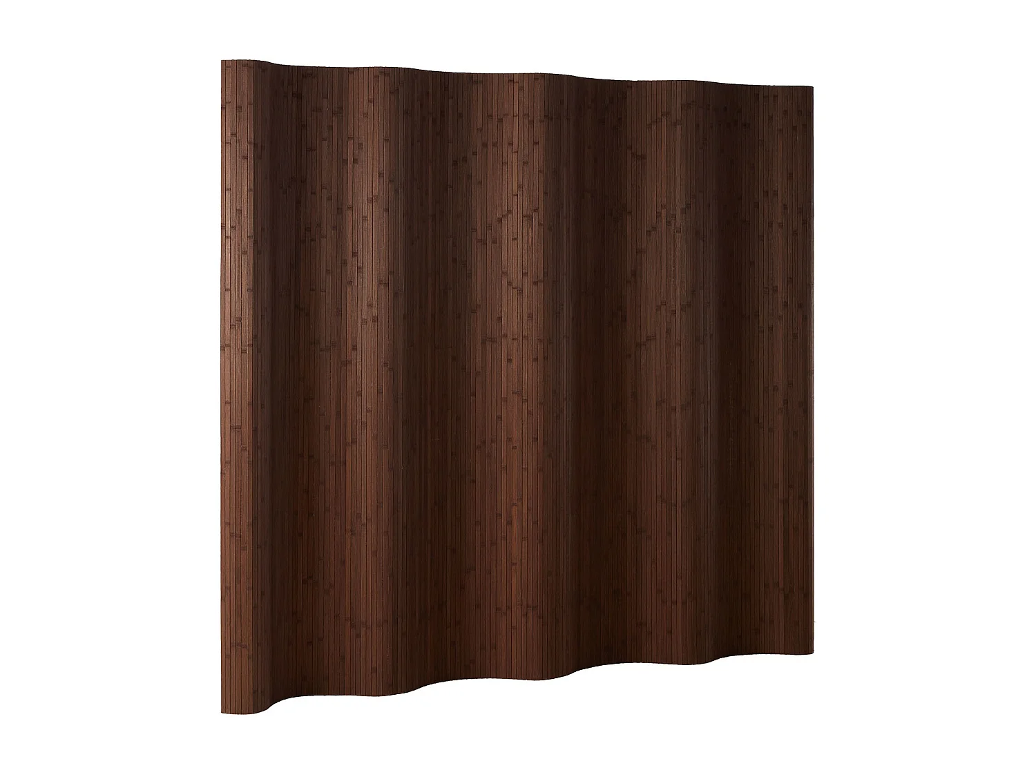 Kamerscheider 200x250 cm Donkerbruin Bamboe