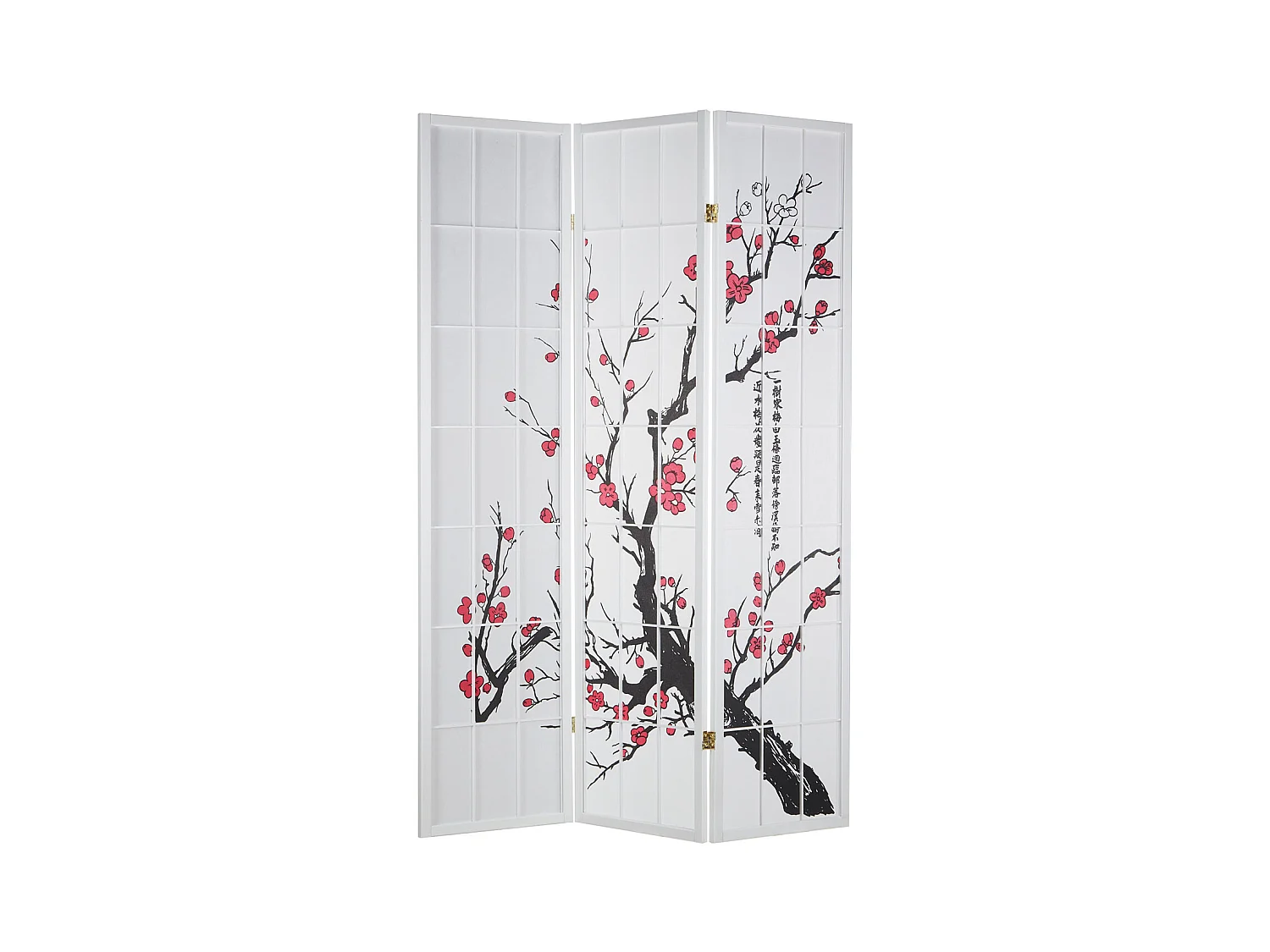 Paravent 179 cm Blanc