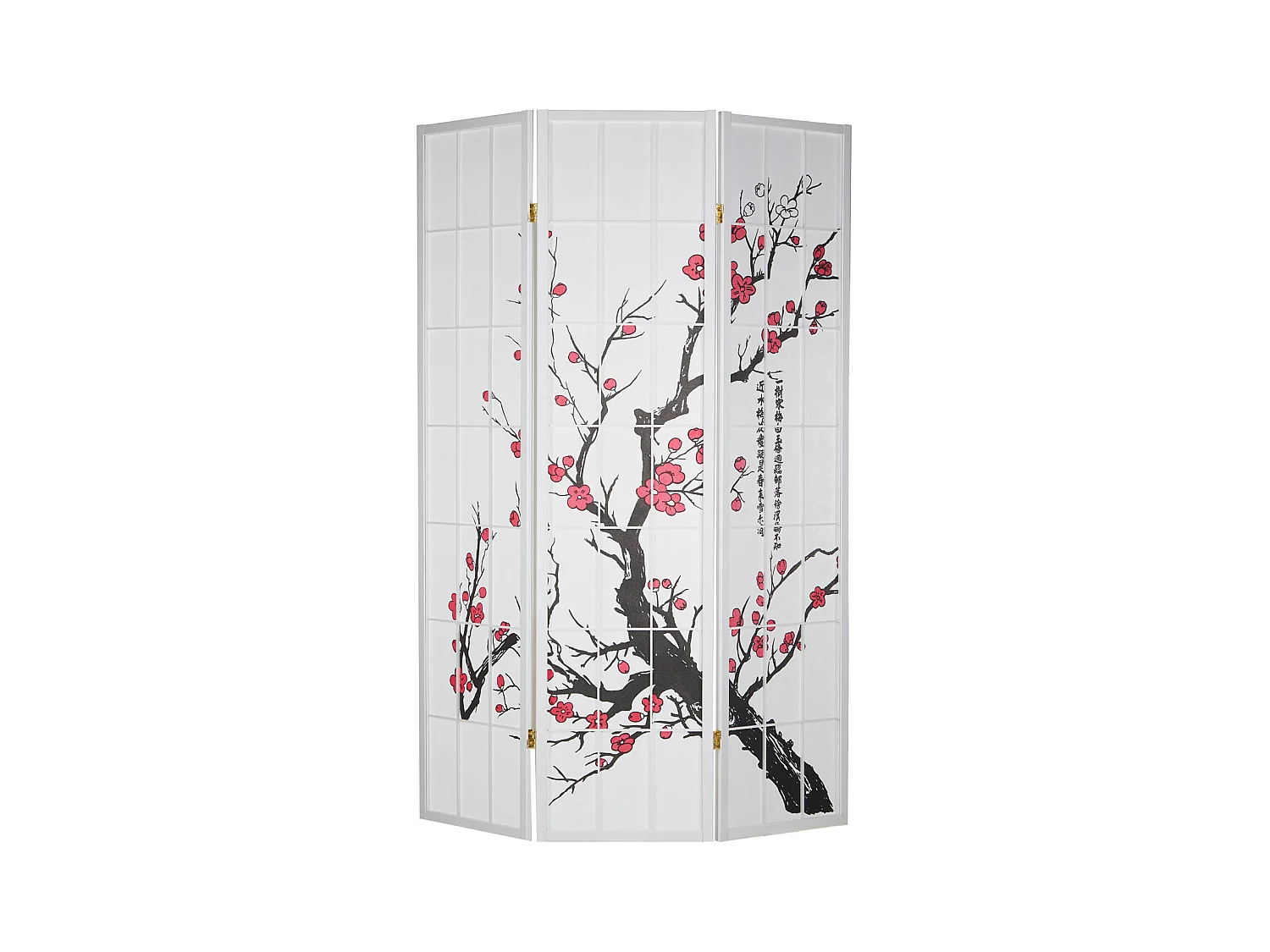 Paravent 179 cm Blanc