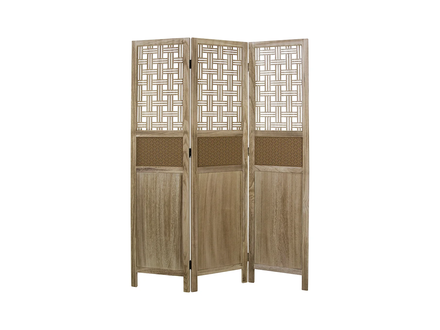 Paravent 170x120x1.7 cm Marron