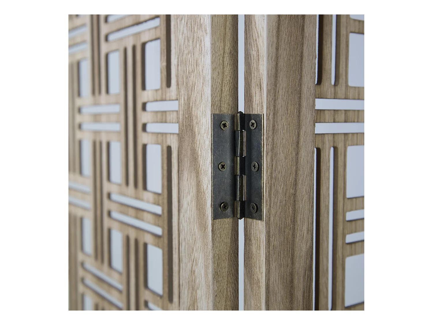 Paravent 170x120x1.7 cm Marron