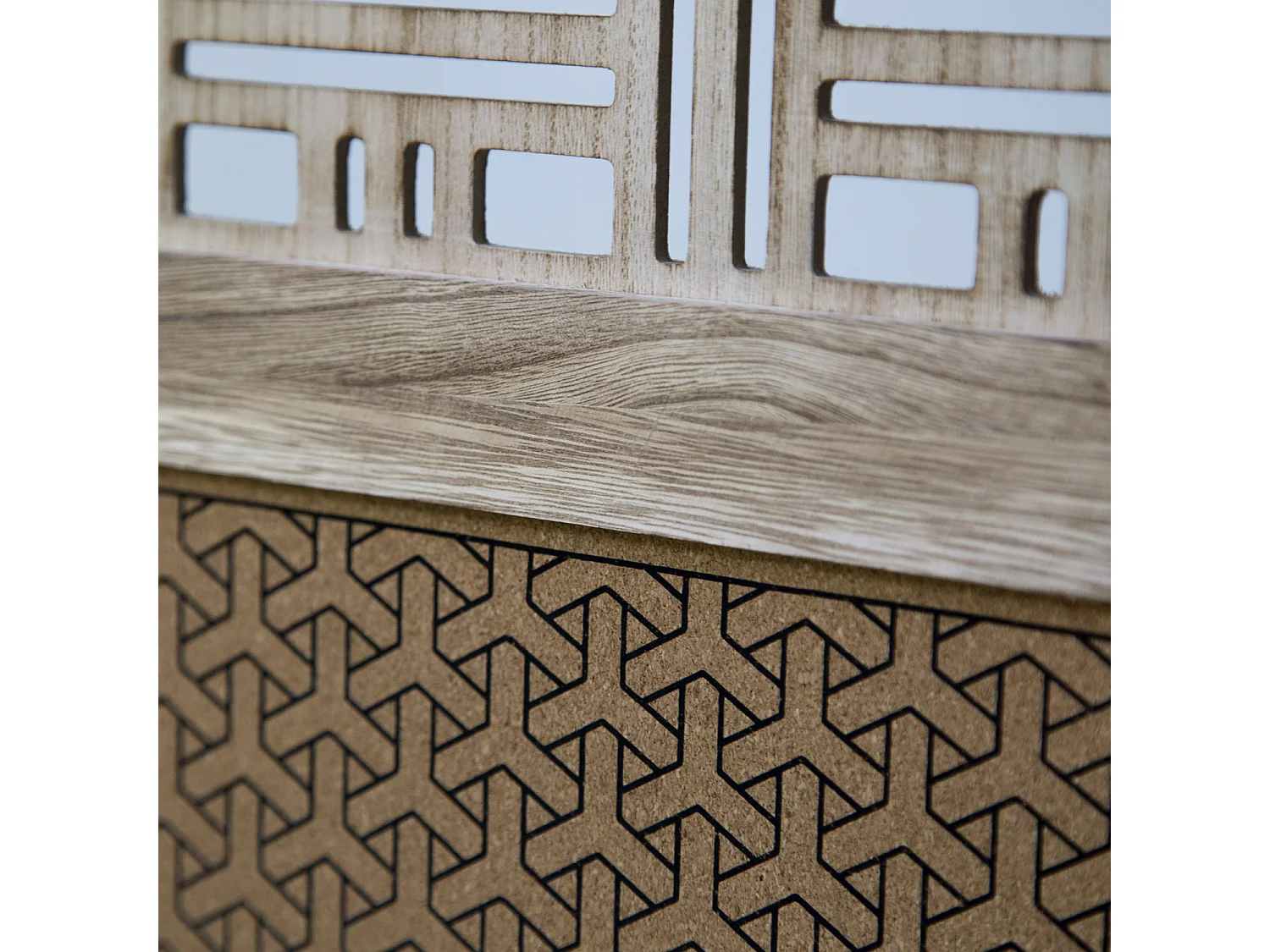 Kamerscheider 170x120x1,7 cm Bruin