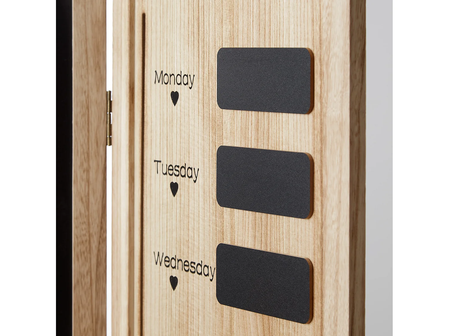 Separador de ambiente 170x120x2 cm biombo de madera natural