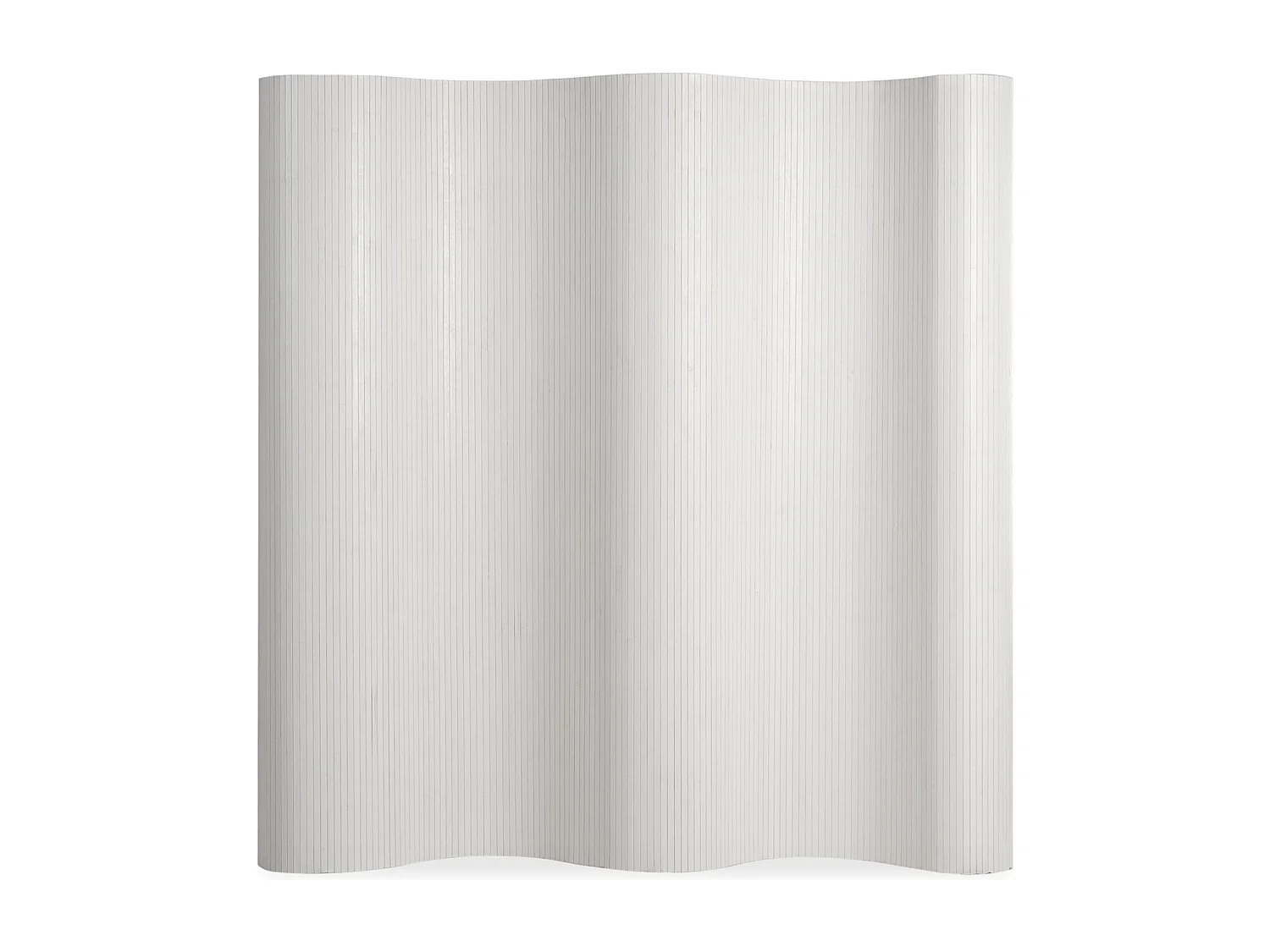 Kamerscherm 200x250x0,3 cm wit gewassen