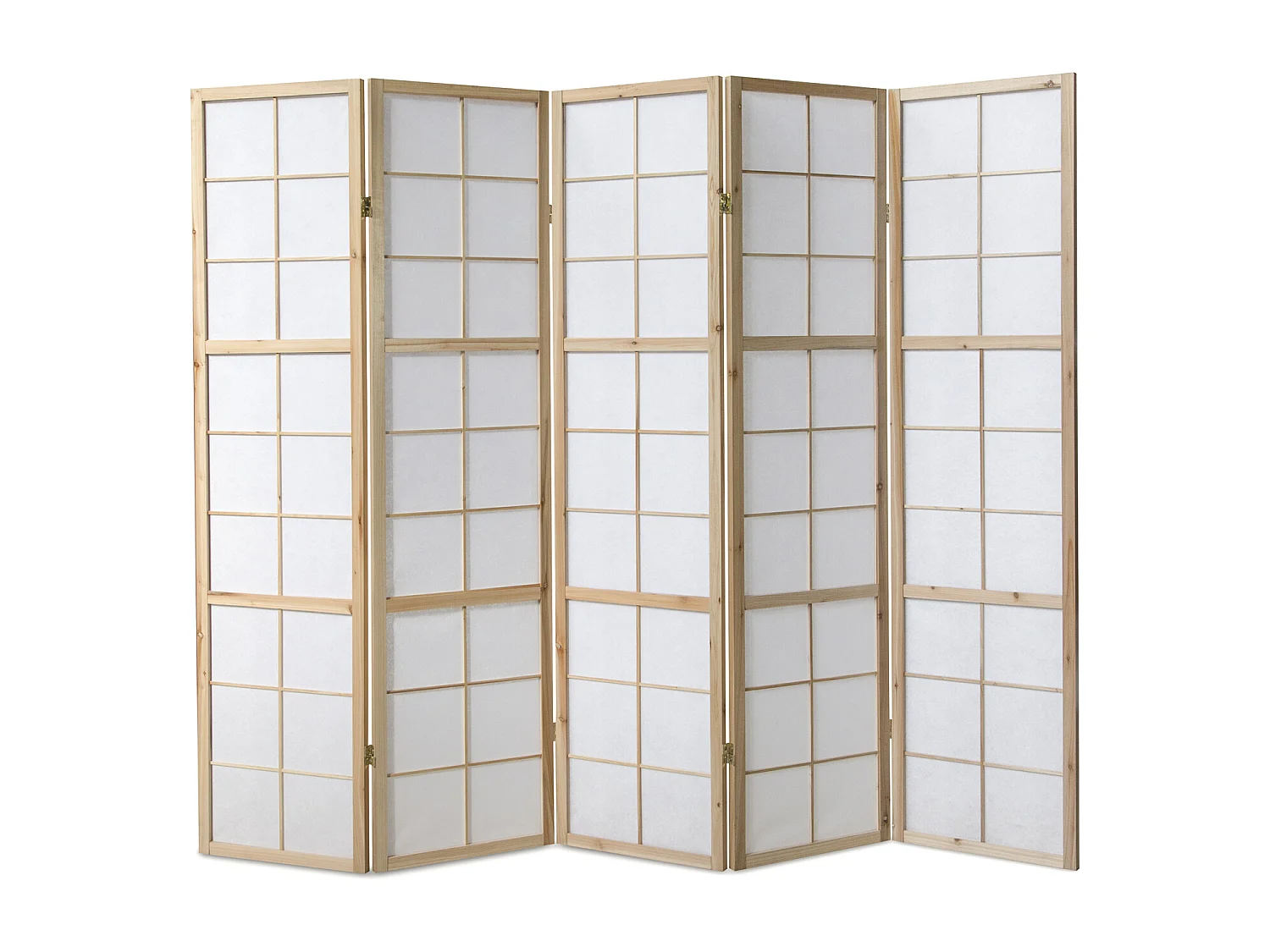 Kamerscheider 220x2,2x175 cm natuurlijk shoji
