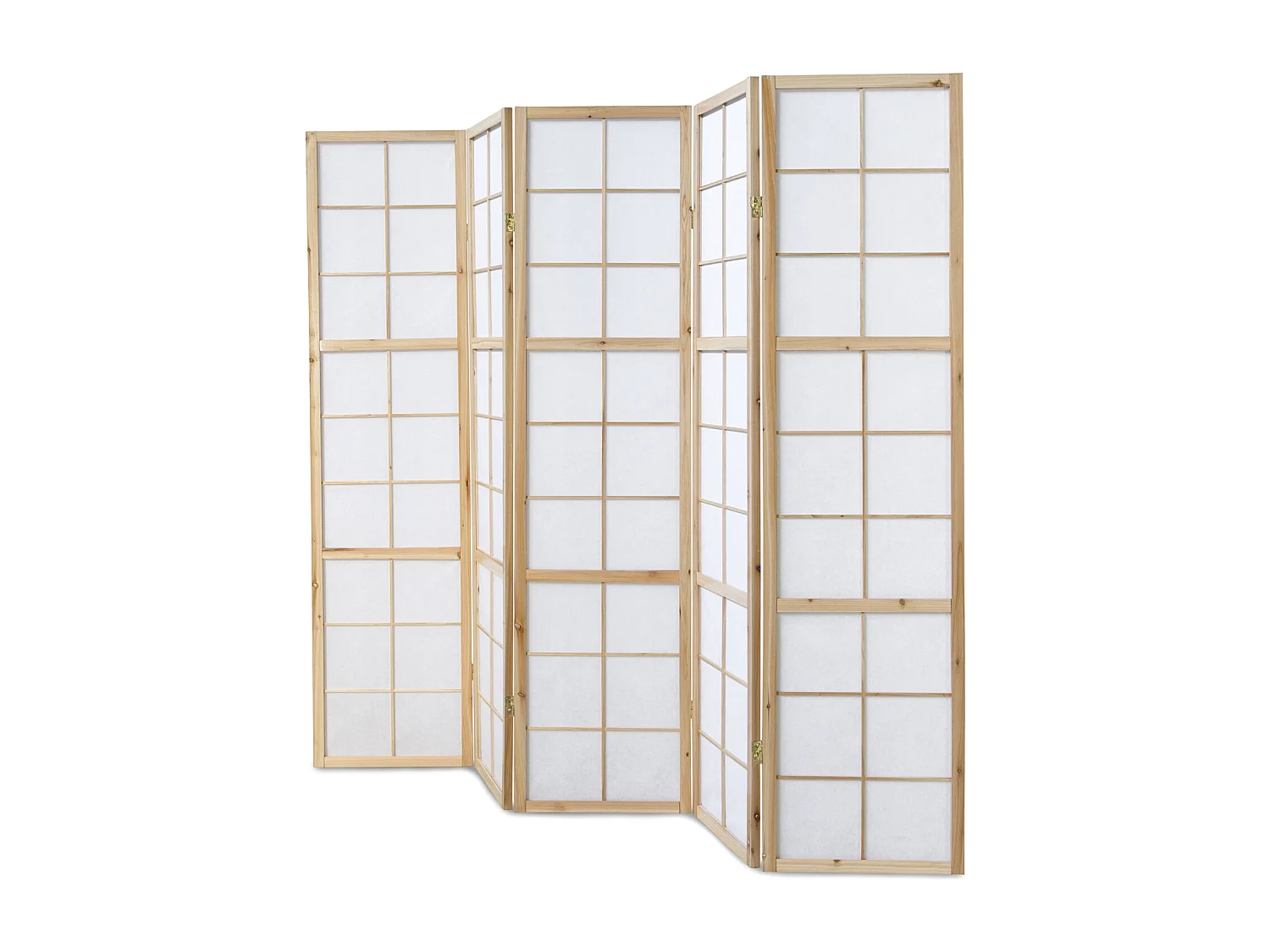 Kamerscheider 220x2,2x175 cm natuurlijk shoji