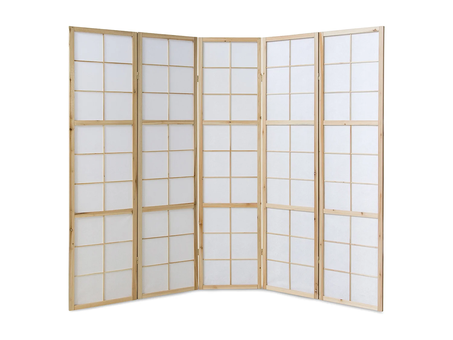 Kamerscheider 220x2,2x175 cm natuurlijk shoji