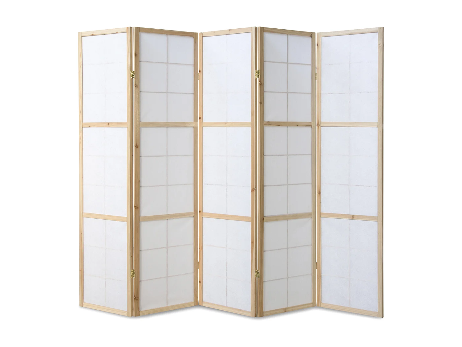 Kamerscheider 220x2,2x175 cm natuurlijk shoji