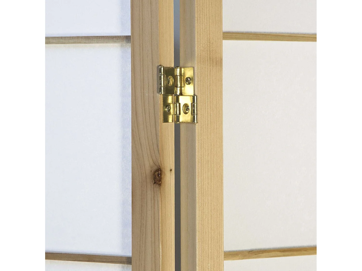 Raumteiler 220x2,2x175 cm Natur Shoji