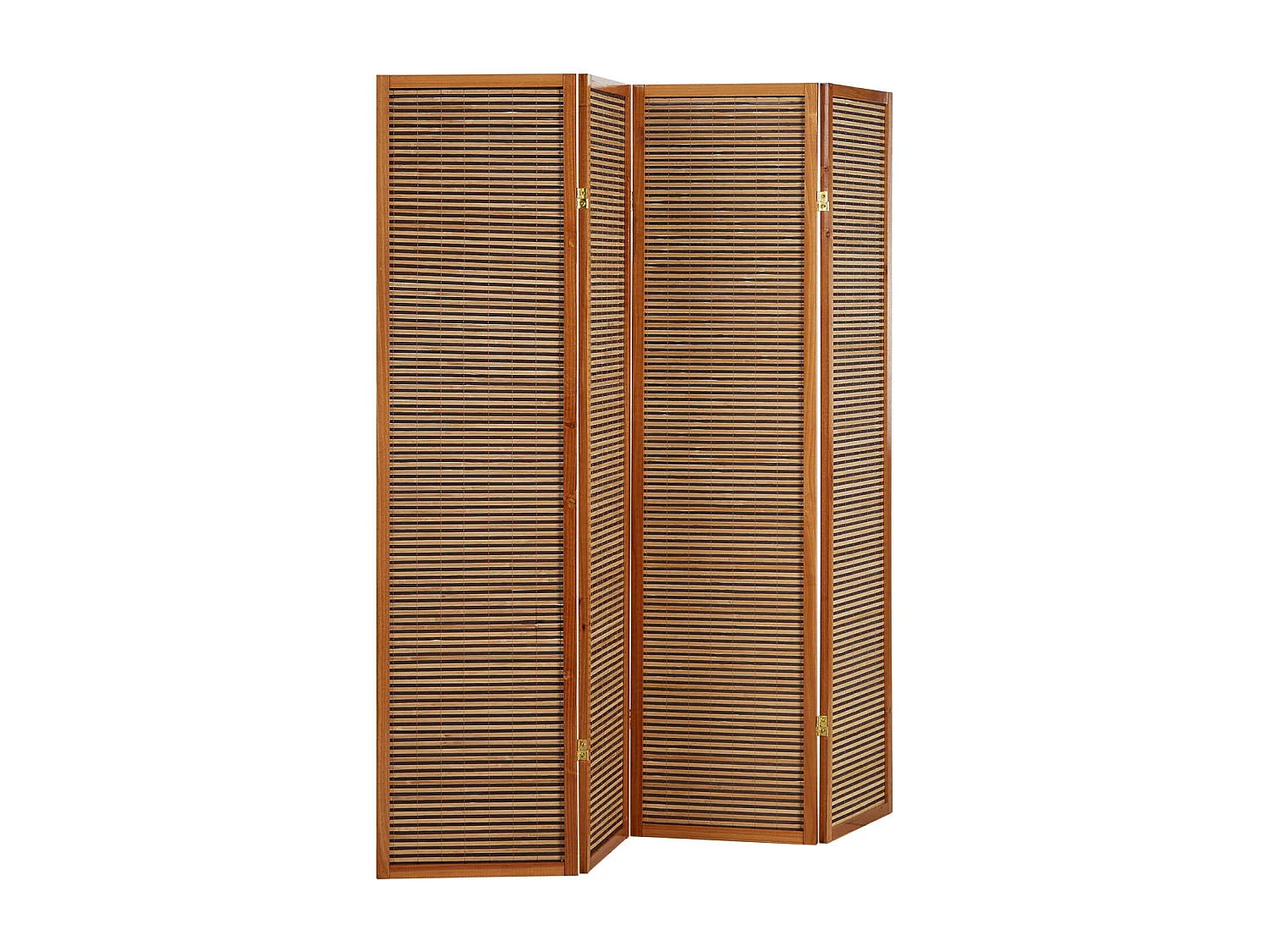 Separador de ambiente 176x2,2x175 cm Marrón