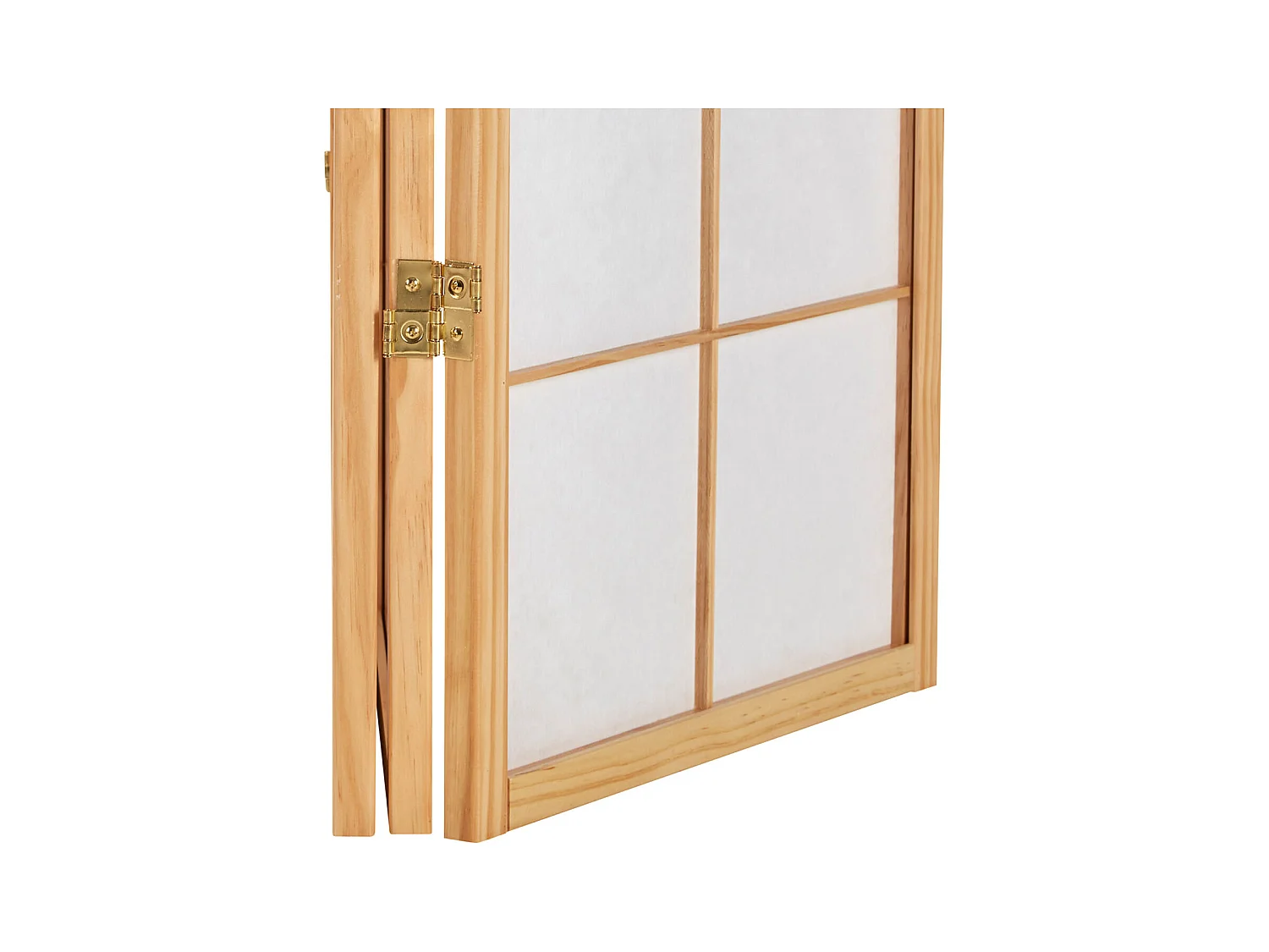 Cloison de séparation 220x179x2 cm naturel Shoji