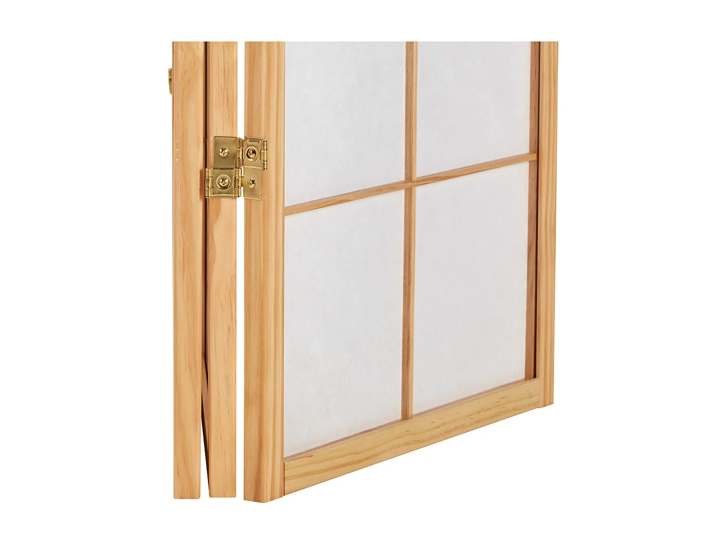 Biombo 220x179x2 cm natural Shoji