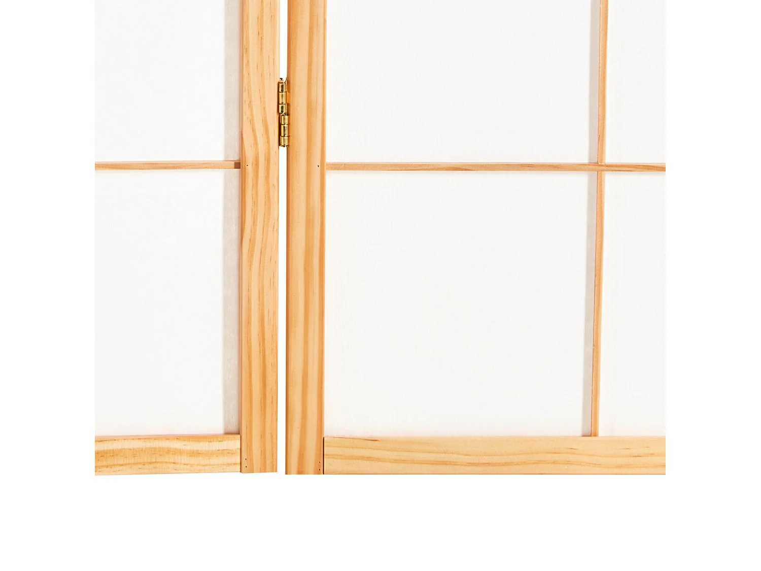 Biombo 220x179x2 cm natural Shoji