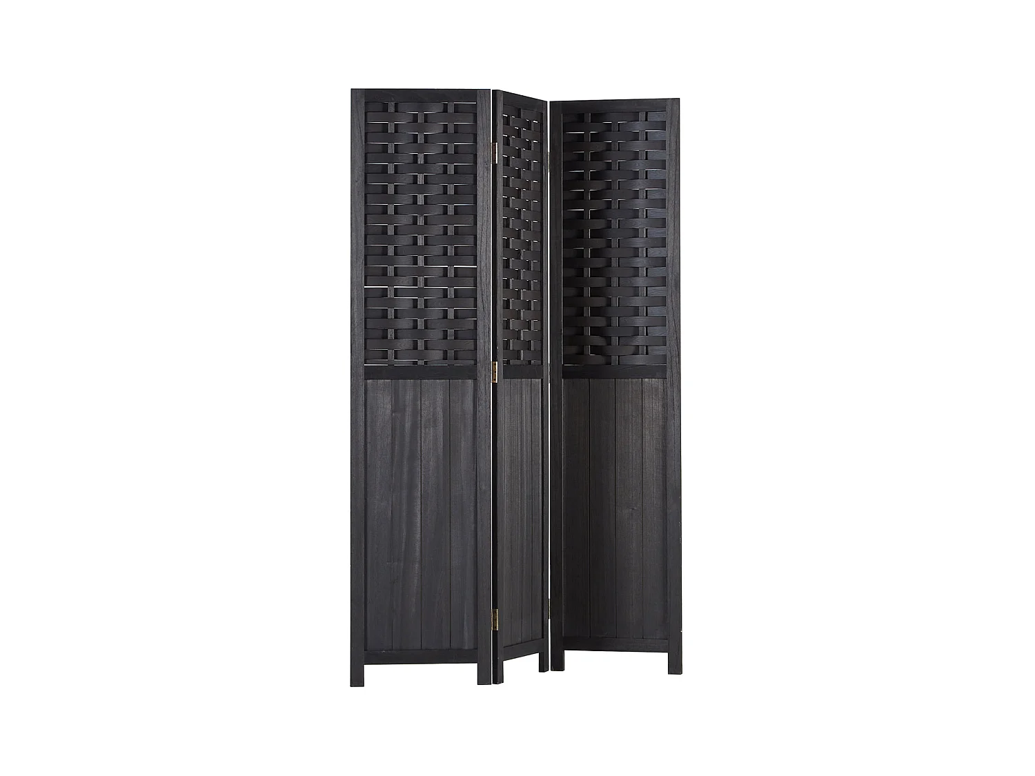 Séparateur de pièce 120x2,2x170 cm noir