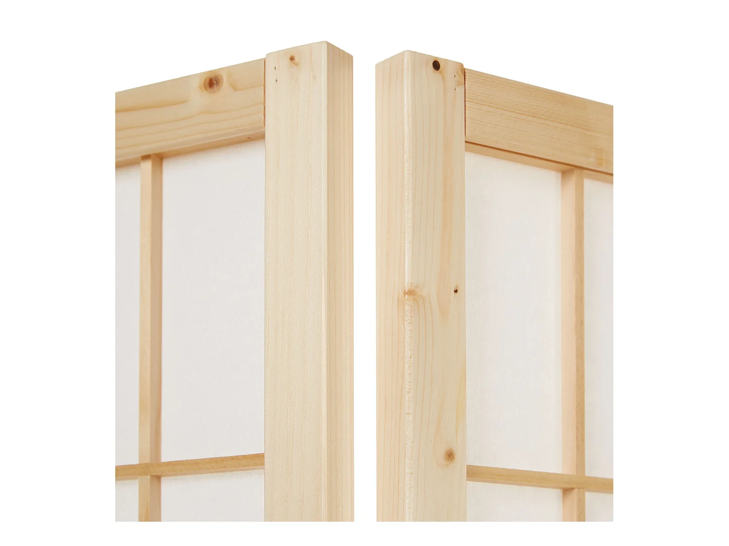 Paravent 175x132x2,2 cm naturel Shoji