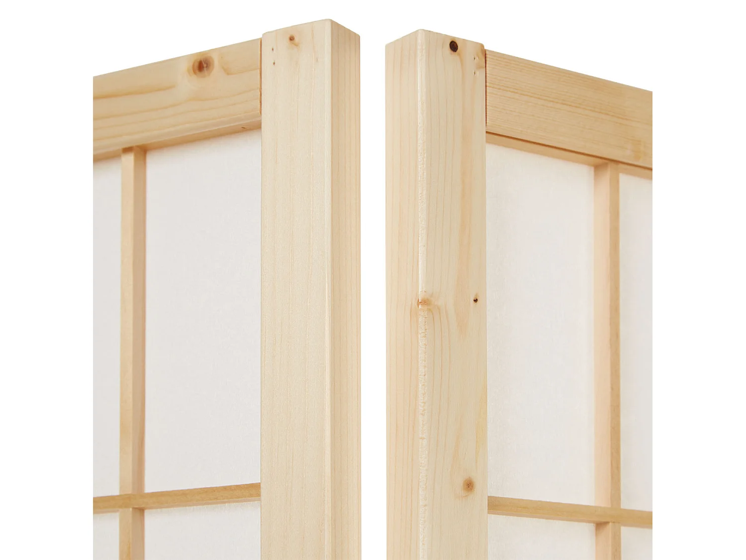 Paravento 175x132x2,2 cm naturale Shoji