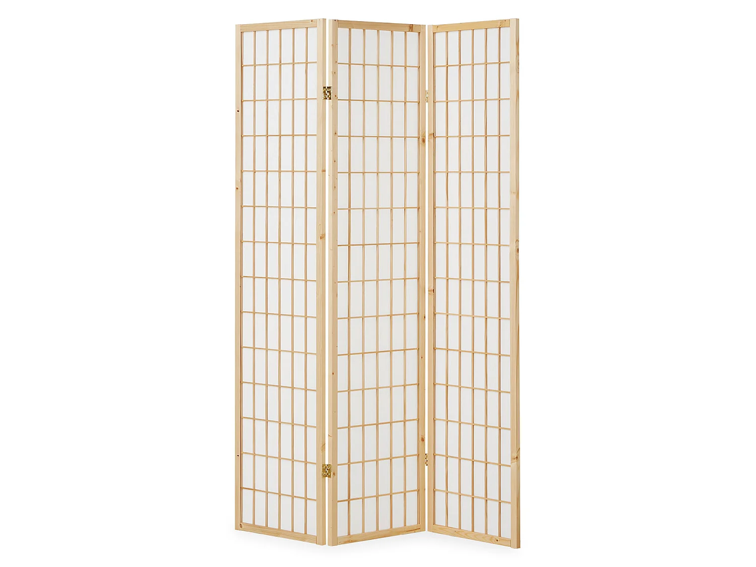 Raumteiler 175x132x2,2 cm Natur Shoji