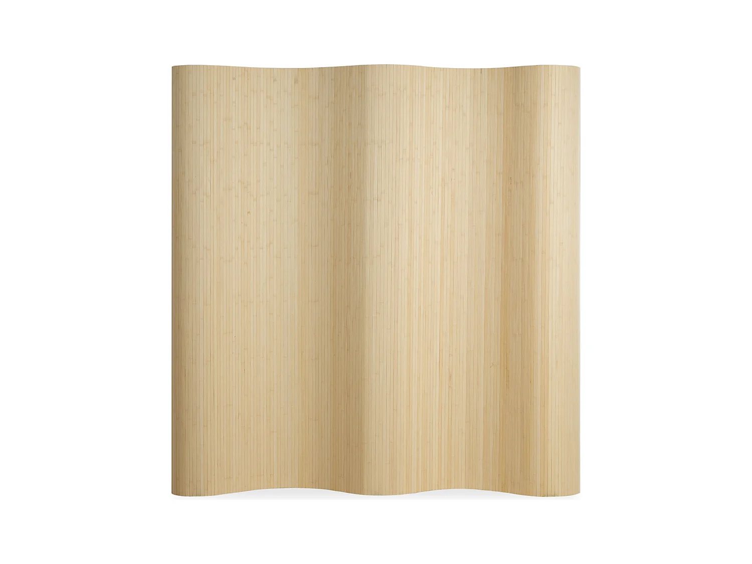 Paravent 200x250x0,3 cm naturel clair