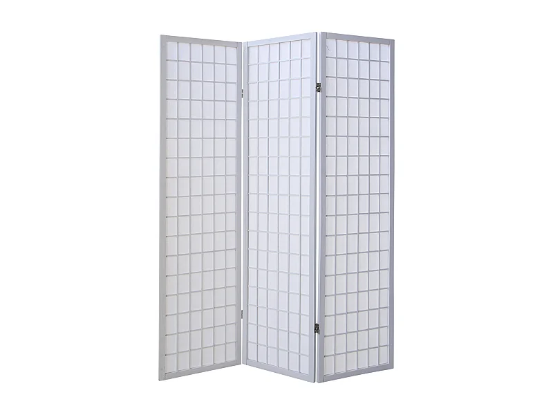 Kamerscherm 175x132x2,2 cm wit Shoji