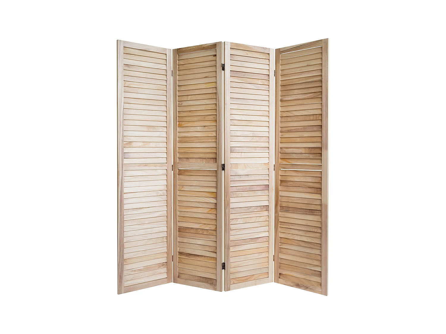 Séparateur de pièce 160x170x2 cm marron