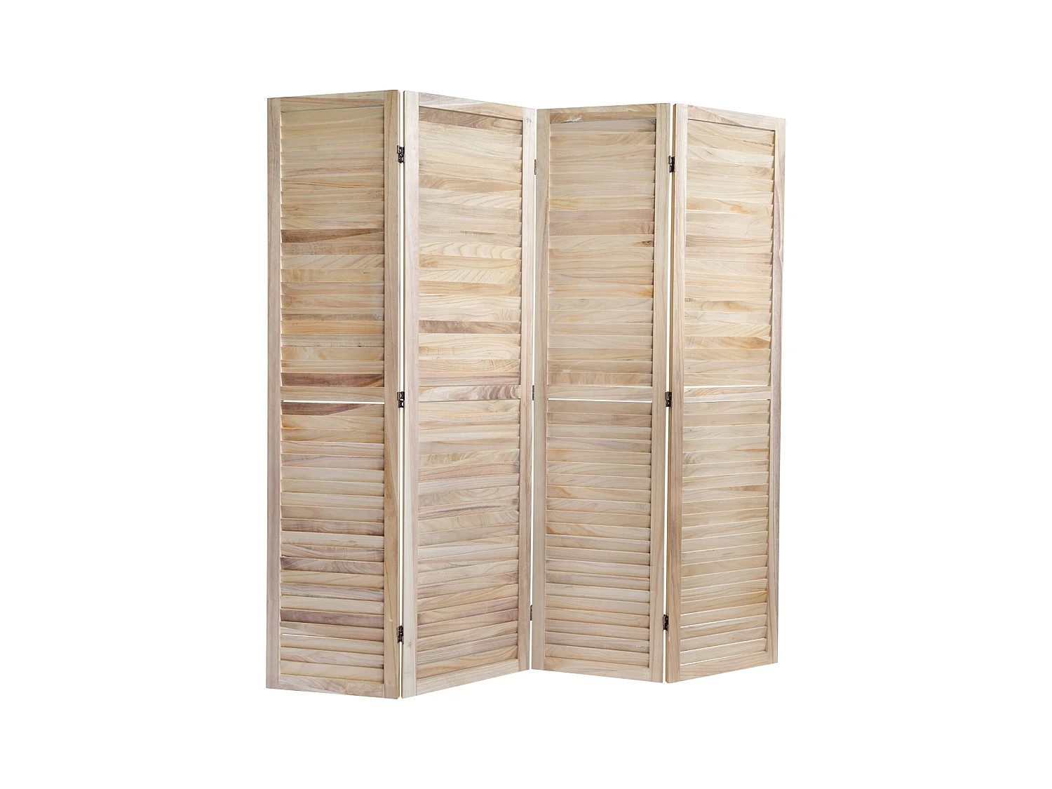 Séparateur de pièce 160x170x2 cm marron