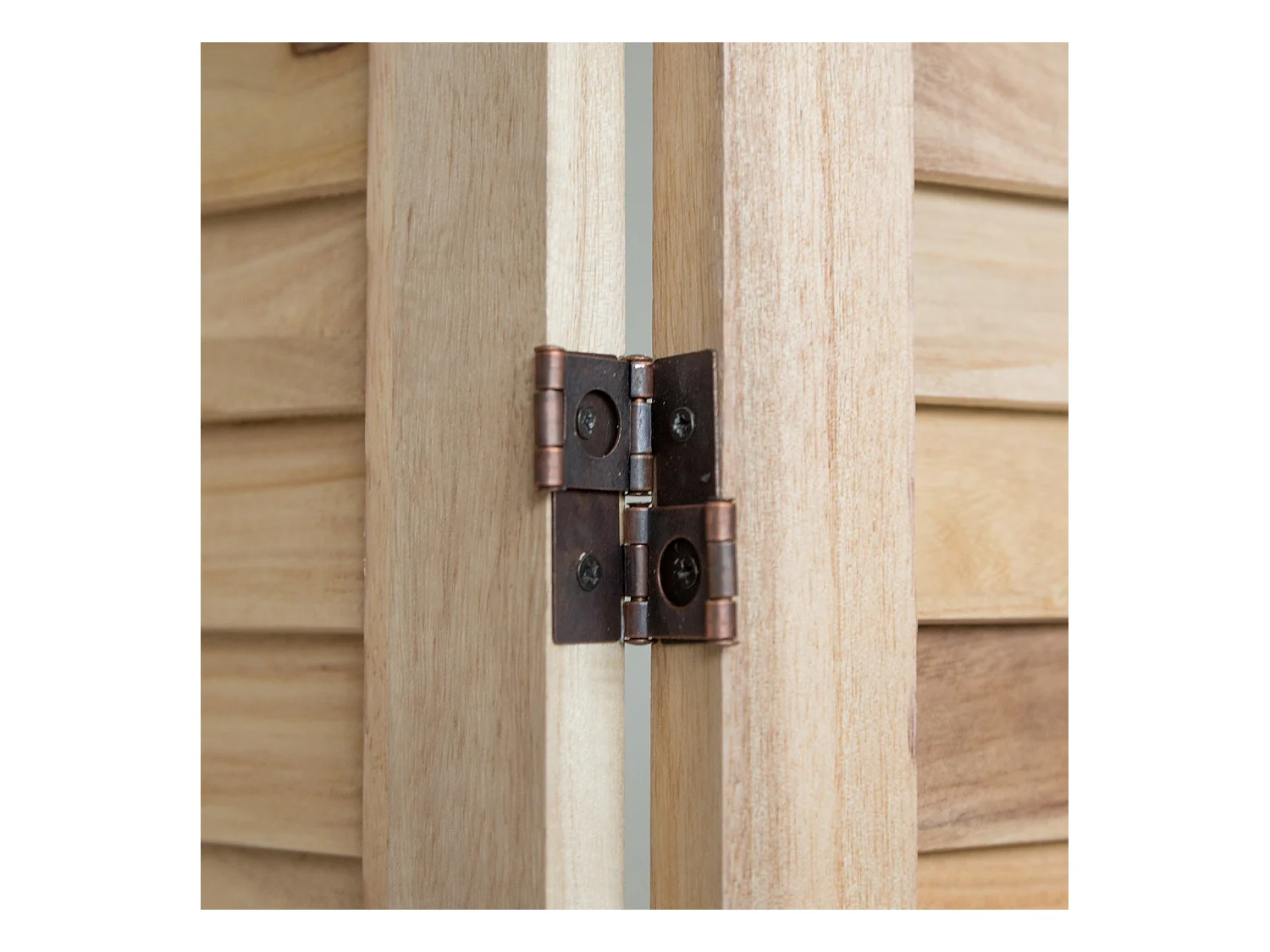 Séparateur de pièce 160x170x2 cm marron