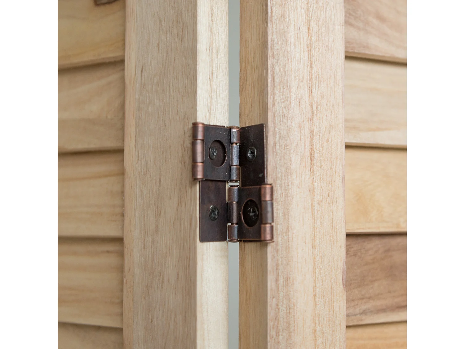 Kamerscherm 160x170x2 cm bruin