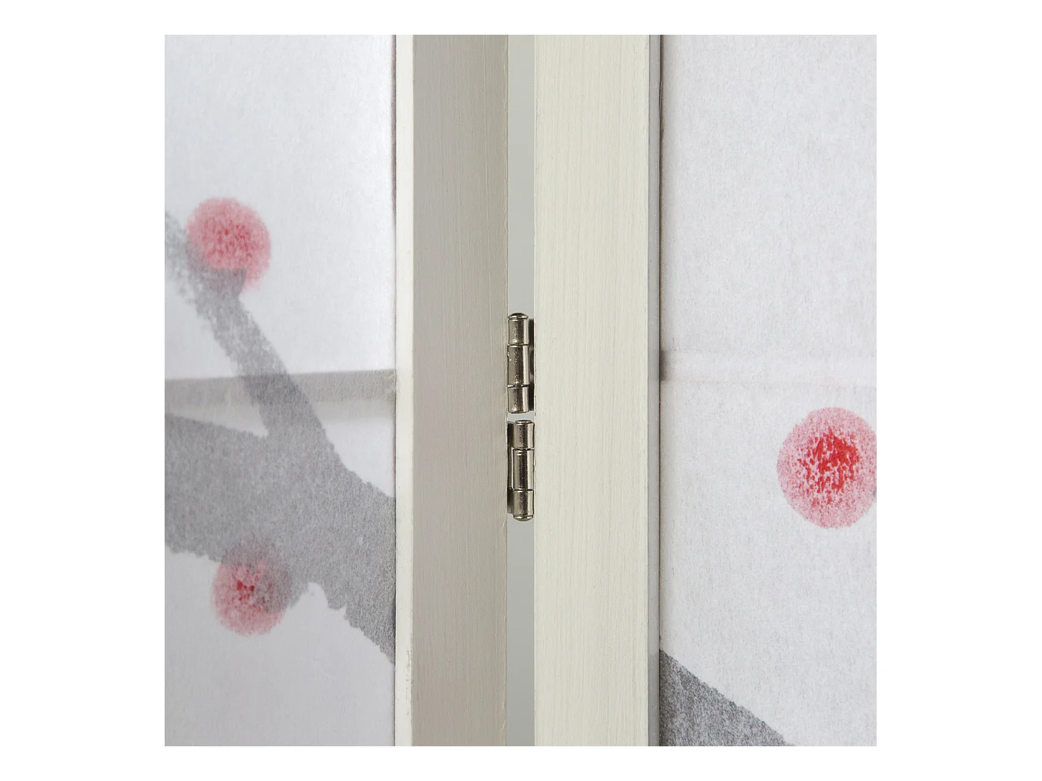 Paravent 179 cm blanc