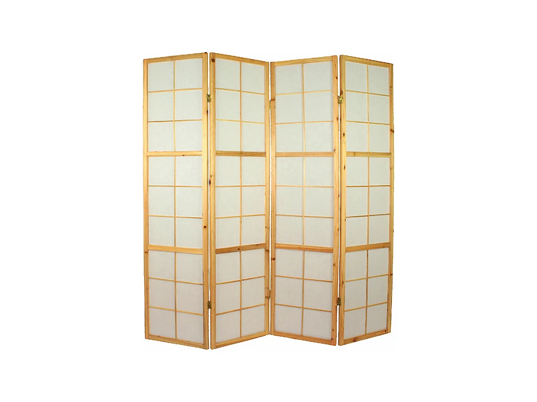 Paravent 176x2,2x175 cm shoji naturel