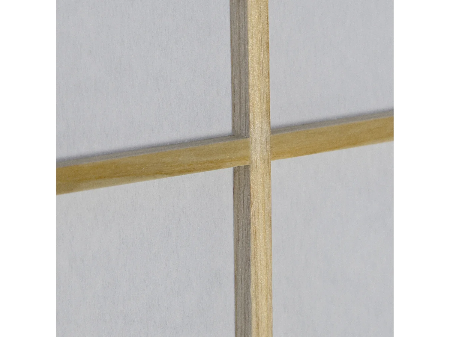 Room divider 176x2.2x175 cm natural shoji