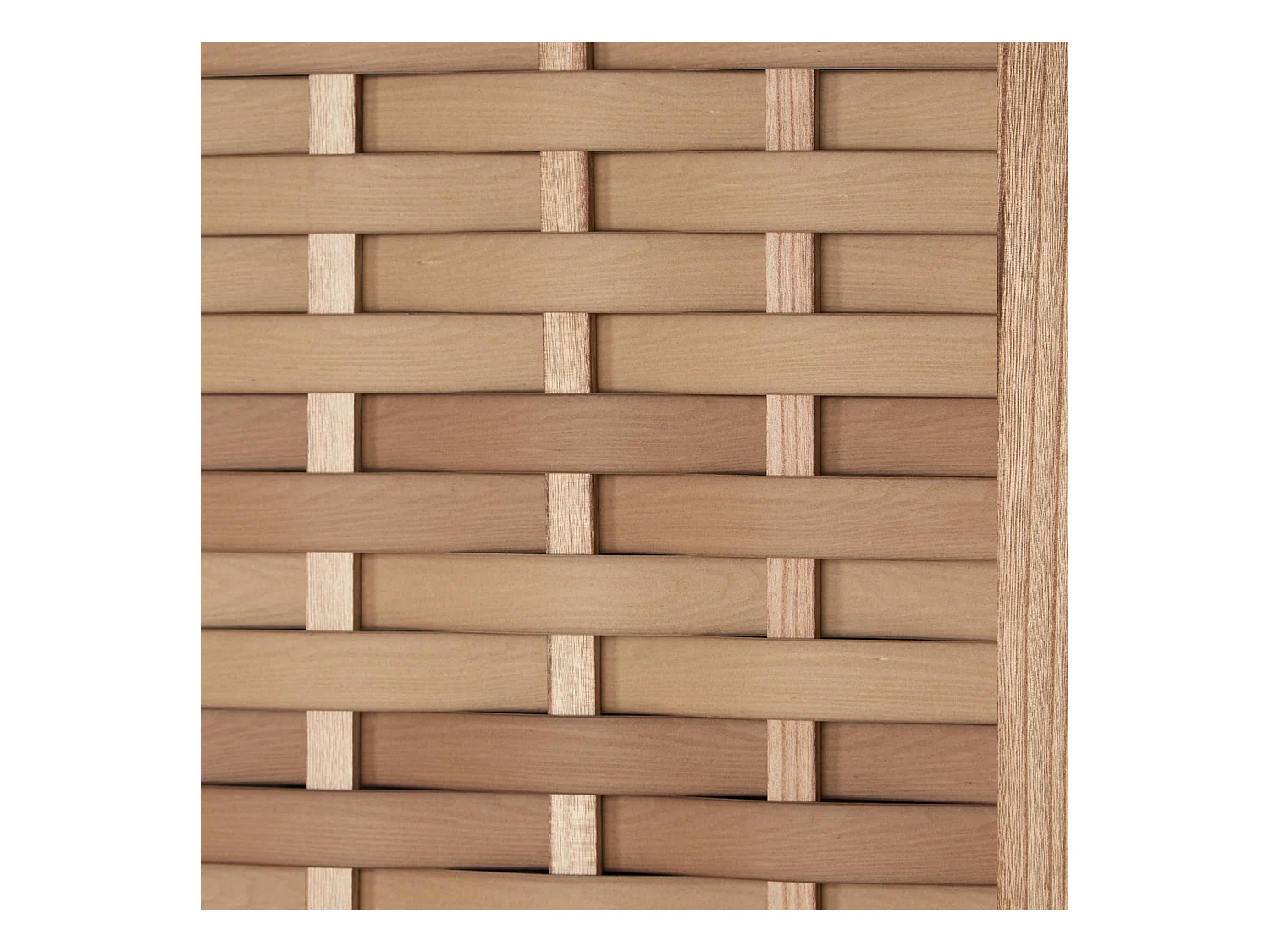 Paravent 120x2x170 cm naturel, séparateur de pièce