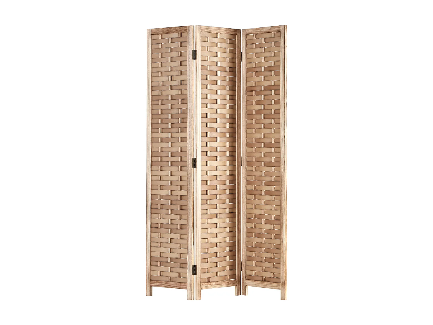 Kamerscheider 120x2x170 cm natuurlijk Paravent