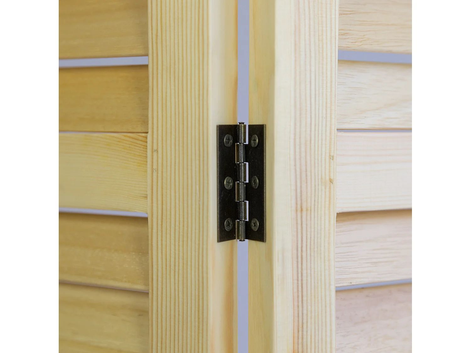 Kamerscherm 120x2x170 cm bruin