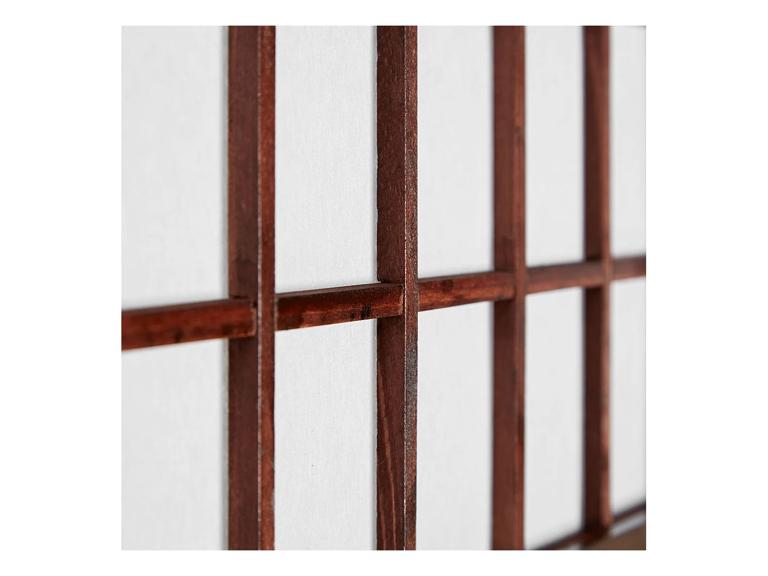 Paravent 120x200x1,8 cm marron Shoji