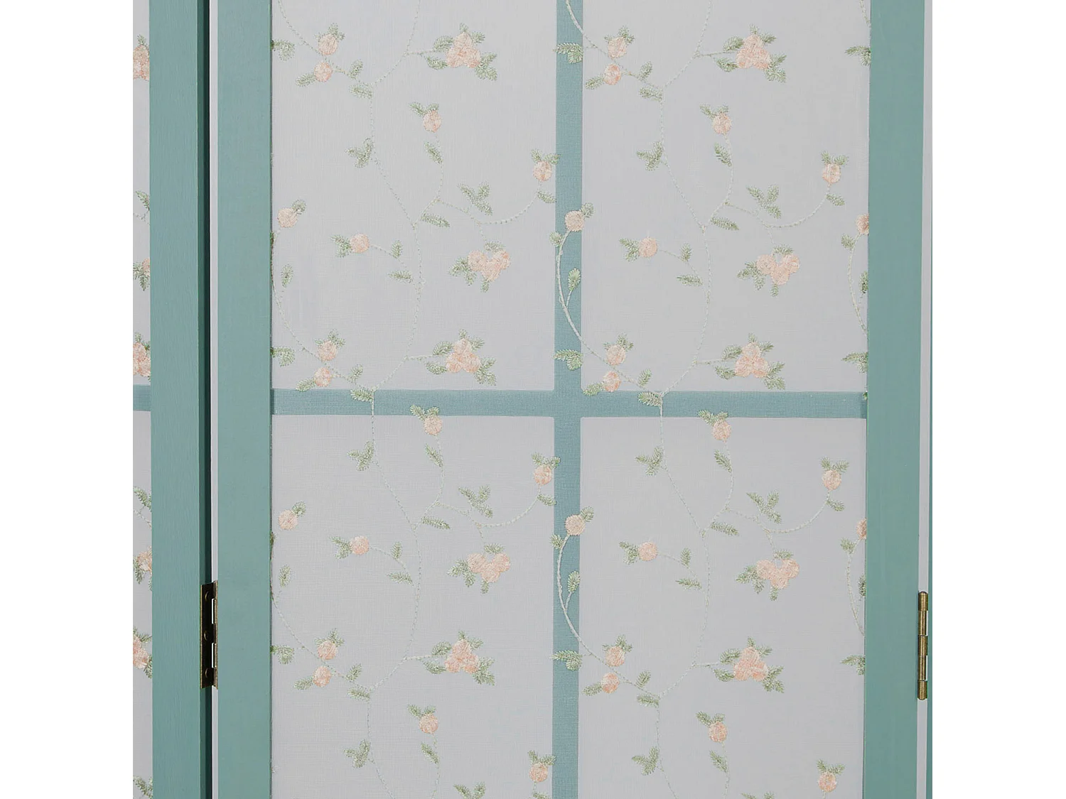 Kamerscheiding 170x120x2 cm Turquoise Landelijke Stijl