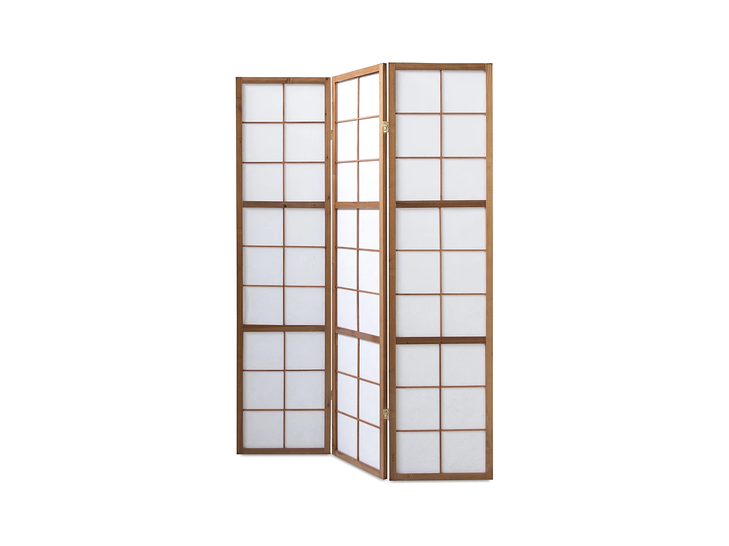 Kamerscheiding 175x132x2,2 cm Bruin Shoji