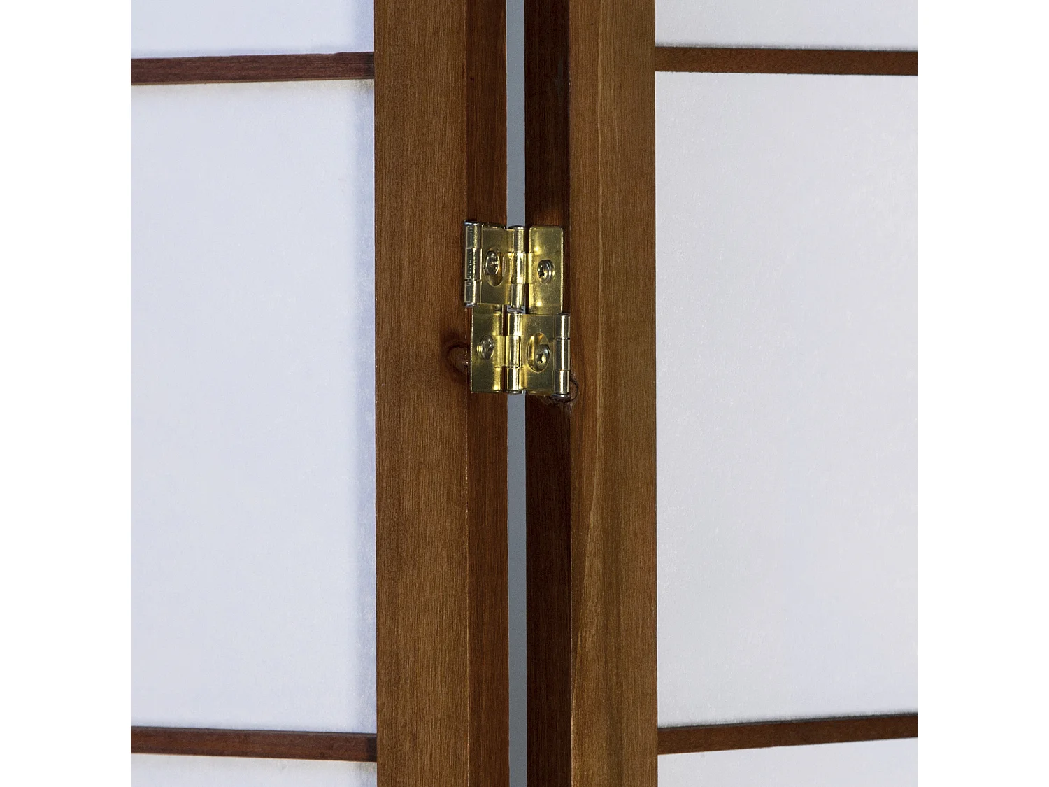 Raumteiler 175x132x2,2 cm Braun Shoji